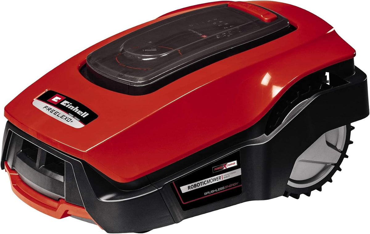 Einhell Mähroboter, ohne Akku, Rot/Schwarz