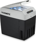 DOMETIC TCX21 Kühlschränke, 20 L, 24 V, 230 V, mit LED, für Camping, Schwarz/Grau