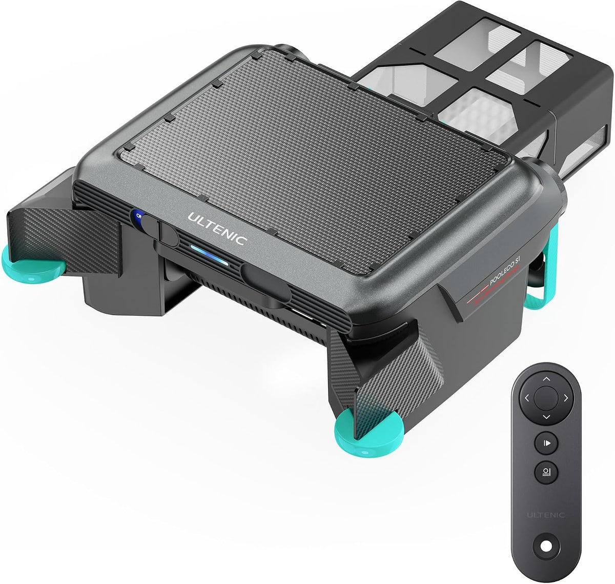 Poolroboter S1, kabellos, Schwarz/Türkis, Ultenic