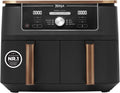 Ninja AF400EUCP Heißluftfritteuse, 27 × 41.5 × 32.5 cm, 9,5 L, Kupfer/Schwarz