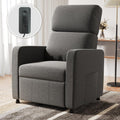 Devoko Relaxsessel Sessel, verstellbar, mit Fernbedienung, bürstenlos, für das Wohnzimmer und das Schlafzimmer, Grau