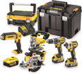 DEWALT Werkzeugsets, mit LED, bürstenlos, Schwarz/Gelb
