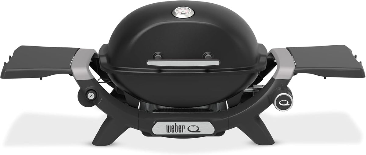 Weber Erdgasgrills, für die Terrasse und den Balkon, Schwarz