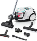 Staubsauger BGC41XHYG, 700 W, mit USB, Weiß/Schwarz