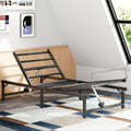 Bett, 90 × 200 cm, verstellbar, mit Fernbedienung, aus Metall, Schwarz, Redlifeᅟᅠ