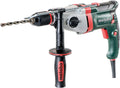 metabo Schlagbohrmaschine SBEV 1100 Schlagbohrmaschinen, 1100 W, 3100 U/min, Schwarz/Silber/Grün/Rot, aus Stahl