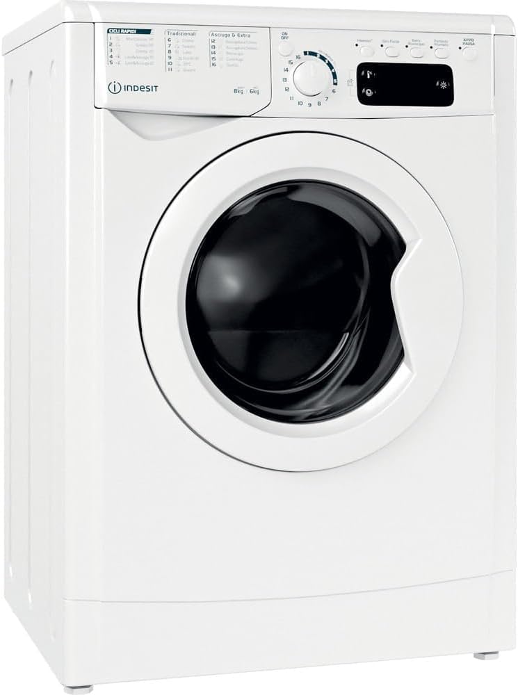 Badezimmer-Zubehör Umdrehungen pro, 8 kg, Weiß, Indesit