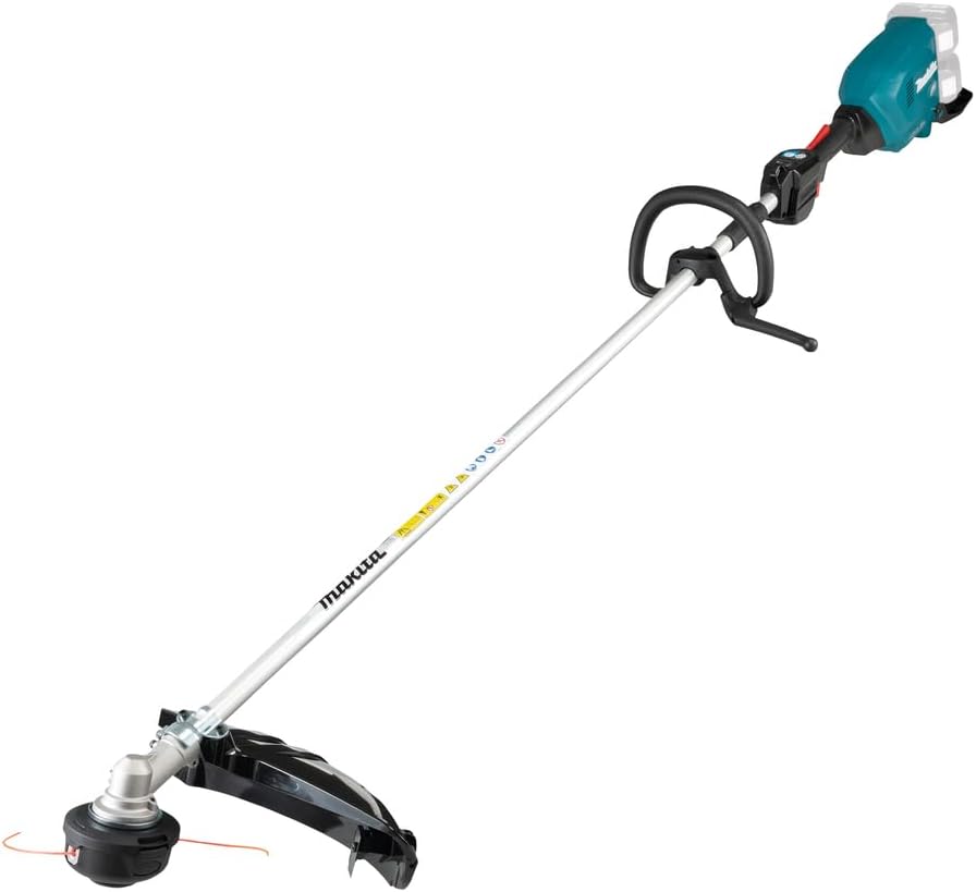 Makita DUR369LZ Rasentrimmer, 60 × 450 mm, ohne Akku, ohne Ladegerät, Silber/Schwarz/Blau
