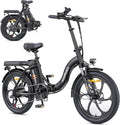HillMiles E-Bike, 250 W, 36 V, 13 AH, klappbar, bürstenlos, Schwarz