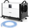 COSTWAY Luftentfeuchter, 27–73 L, mit Timer, mit LED, Schwarz/Weiß