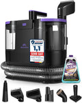 Motionflow PRO Teppichreiniger Waschsauger, 1700 W, Schwarz/Lila, mit Selbstreinigung