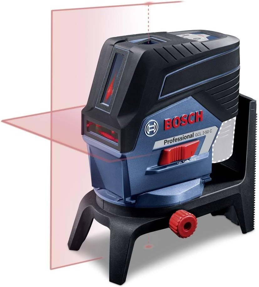Bosch Lasermessgeräte & Zubehör, 12 V, 30 m, ohne Akku, mit LED, Schwarz/Blau/Rot