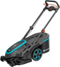 Gardena Rasenmäher, 36 V, 46 cm, Schwarz/Blau/Orange