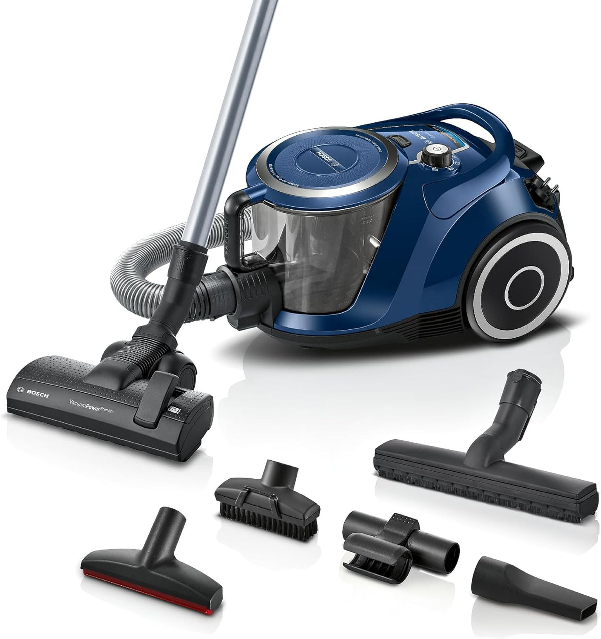 Bosch BGC41X36 Staubsauger, 700 W, Blau/Schwarz
